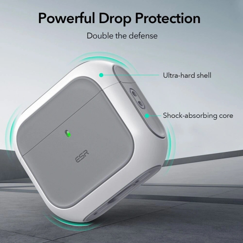 Etui ESR Orbit HaloLock MagSafe do Apple AirPods 4, białe