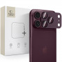 Tech-Protect Camfull Fit+ Apple iPhone 18 Pro Max osłona obiektywu aparatu, Burgundy