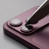 Tech-Protect Camfull Fit+ Apple iPhone 18 Pro Max osłona obiektywu aparatu, Burgundy