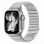 Pasek do zegarka Tech-Protect Nylonloop Apple Watch 8 / 9 / 10 / 11 / 12 / SE / Ultra 44/45/46/49 mm, jasnoszary