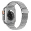 Pasek do zegarka Tech-Protect Nylonloop Apple Watch 8 / 9 / 10 / 11 / 12 / SE / Ultra 44/45/46/49 mm, jasnoszary