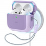 Etui ESR Orbit HaloLock MagSafe do Apple AirPods 4, fioletowe