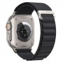 Tech-Protect Nylon Pro pasek do Apple Watch 8 / 9 / 10 / 11 / 12 / SE / Ultra 44/45/46/49 mm, czarny
