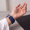 Tech-Protect Nylon Pro Apple Watch 8 / 9 / 10 / 11 / 12 / SE / Ultra 44/45/46/49 mm pasek do zegarka, Navy Blue