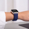 Tech-Protect Nylon Pro Apple Watch 8 / 9 / 10 / 11 / 12 / SE / Ultra 44/45/46/49 mm pasek do zegarka, Navy Blue