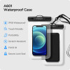 Spigen A601 uniwersalne etui wodoodporne (2 szt.), Crystal Clear