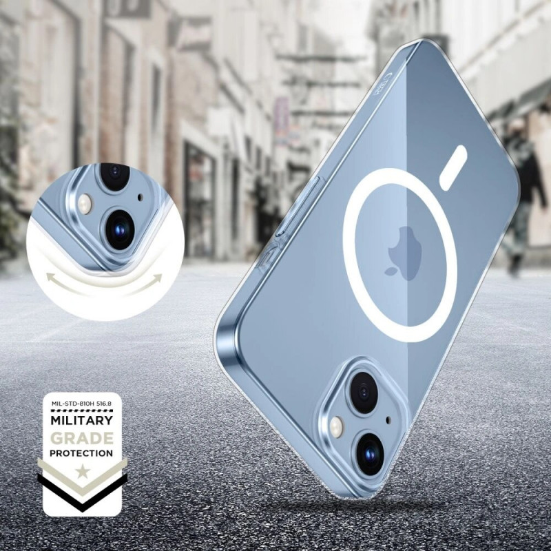 Etui Tech-Protect FlexAir MagSafe do Apple iPhone 13 / 14, przezroczyste
