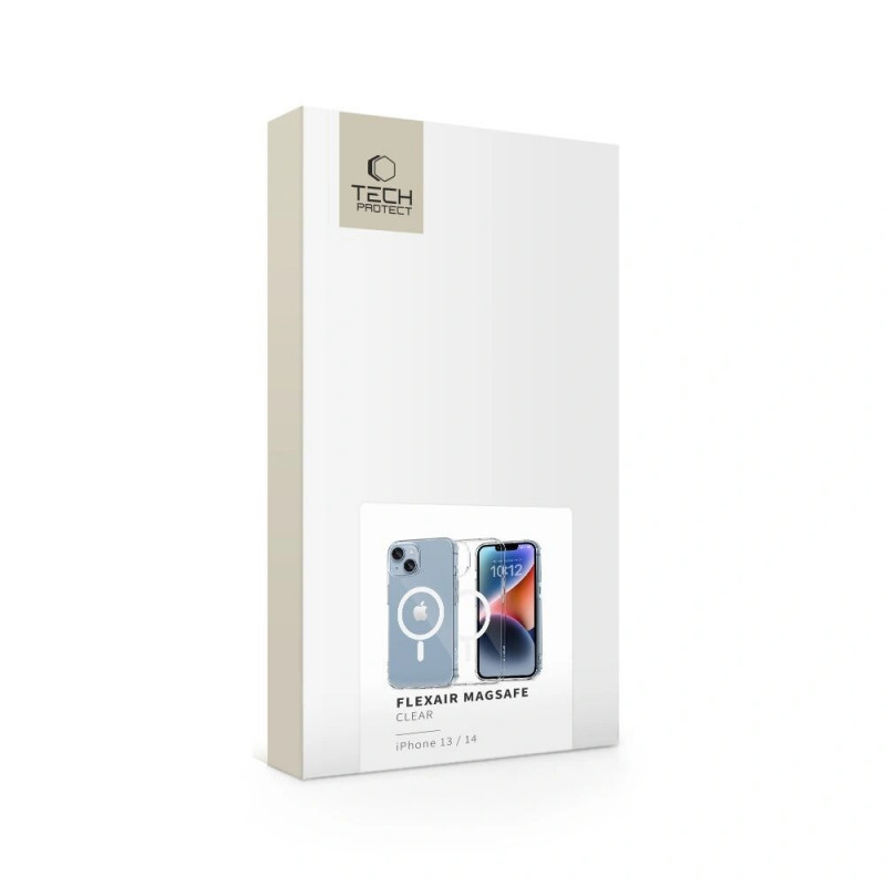 Etui Tech-Protect FlexAir MagSafe do Apple iPhone 13 / 14, przezroczyste