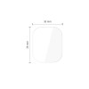 Tech-Protect Supreme Set+ folia hydrożelowa na ekran Apple Watch 4 / 5 / 6 / SE 1 / 2 / 3 40 mm, przezroczysta (2 szt.)