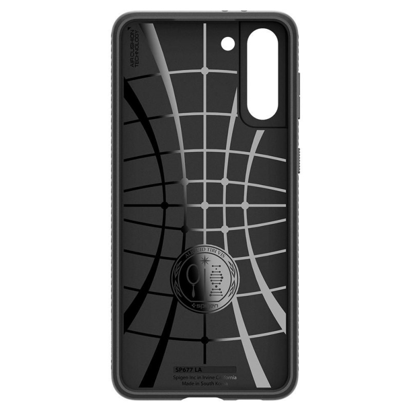 Etui Spigen Liquid Air do Samsung Galaxy S21, Matte Black