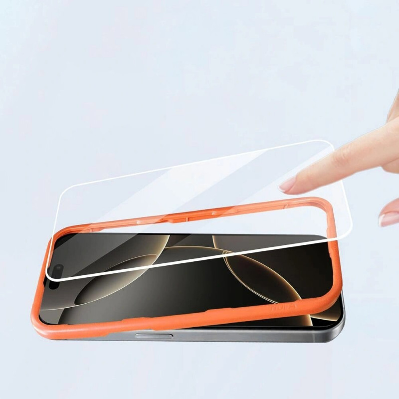 Tech-Protect Easy Set+ Samsung Galaxy A37 5G przezroczysty zestaw szkła hartowanego na ekran i aparat (2+1 szt.)