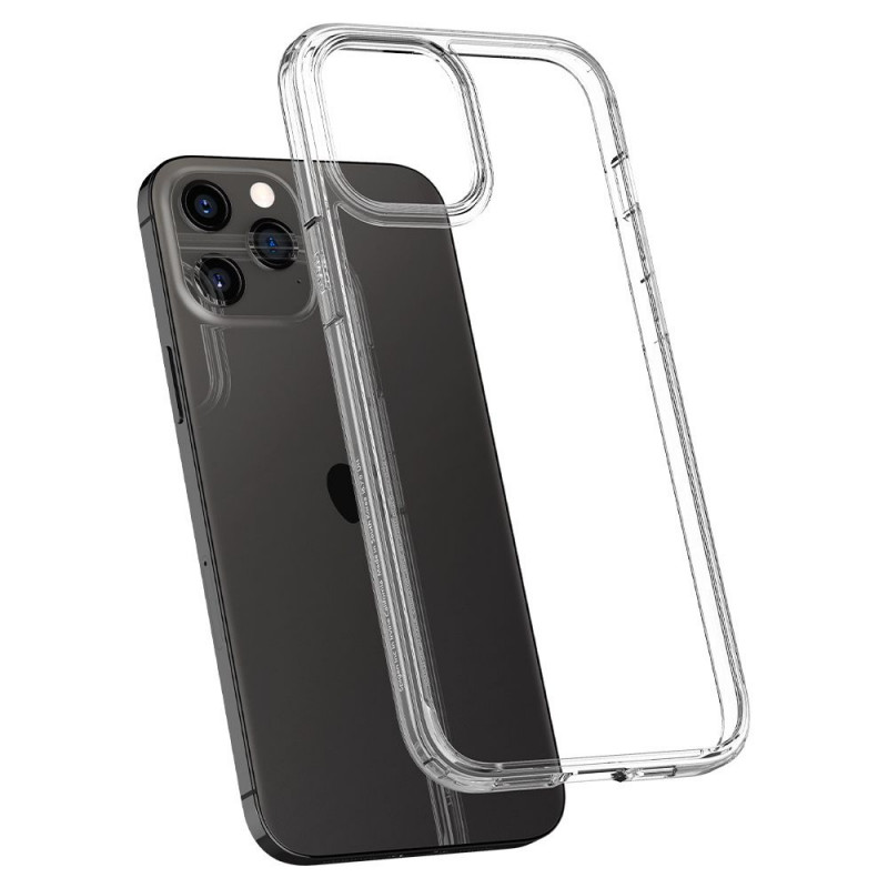Etui Ultra Hybrid Spigen do Apple iPhone 12 / 12 Pro, Crystal Clear
