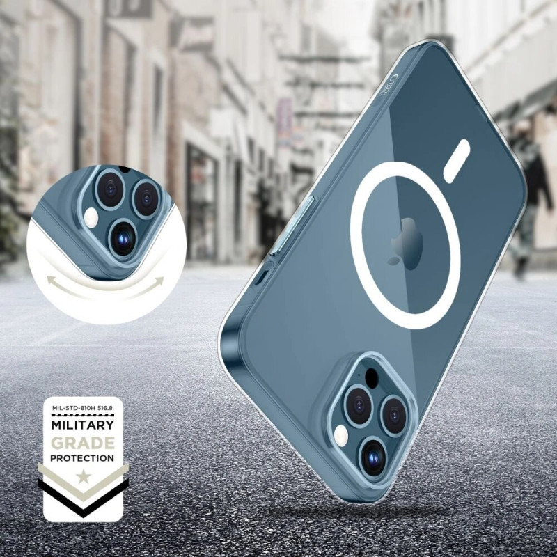 Etui Tech-Protect FlexAir MagSafe do Apple iPhone 12 / 12 Pro, przezroczyste