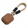 Etui Tech-Protect Silicone Rope dla Apple AirPods Pro 1 / 2, Chocolate Brown