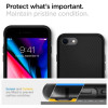 Etui Spigen Liquid Air dla Apple iPhone SE 2022 / SE 2020 / 8 / 7, czarne