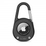 Tech-Protect Slidelock Carabiner Keychain Case for Apple AirTag 1/2, czarny