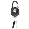 Tech-Protect Slidelock Carabiner Keychain Case for Apple AirTag 1/2, czarny