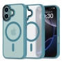 Etui MagSafe Tech-Protect MagMat dla Apple iPhone 16, matowe morskie