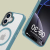 Etui MagSafe Tech-Protect MagMat dla Apple iPhone 16, matowe morskie