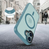 Etui MagSafe Tech-Protect MagMat dla Apple iPhone 16, matowe morskie