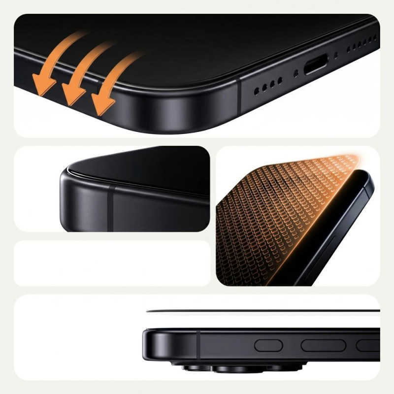 Tech-Protect Quick Set AR+ szkło antyrefleksyjne dla Samsung Galaxy S26+ Plus, czarne