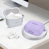 Tech-Protect Silikonowe etui z haczykiem do Samsung Galaxy Buds 3 / 3 FE / 3 Pro, lawendowy