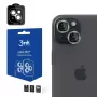 Szkło ochronne na aparat 3MK Lens Protection Pro do Apple iPhone 15 Plus, alpine green