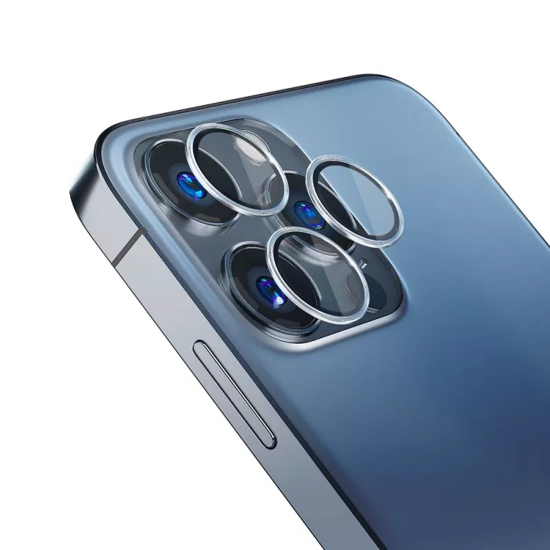 Szkło ochronne na aparat 3MK Lens Protection Pro do Apple iPhone 15 Plus, alpine green