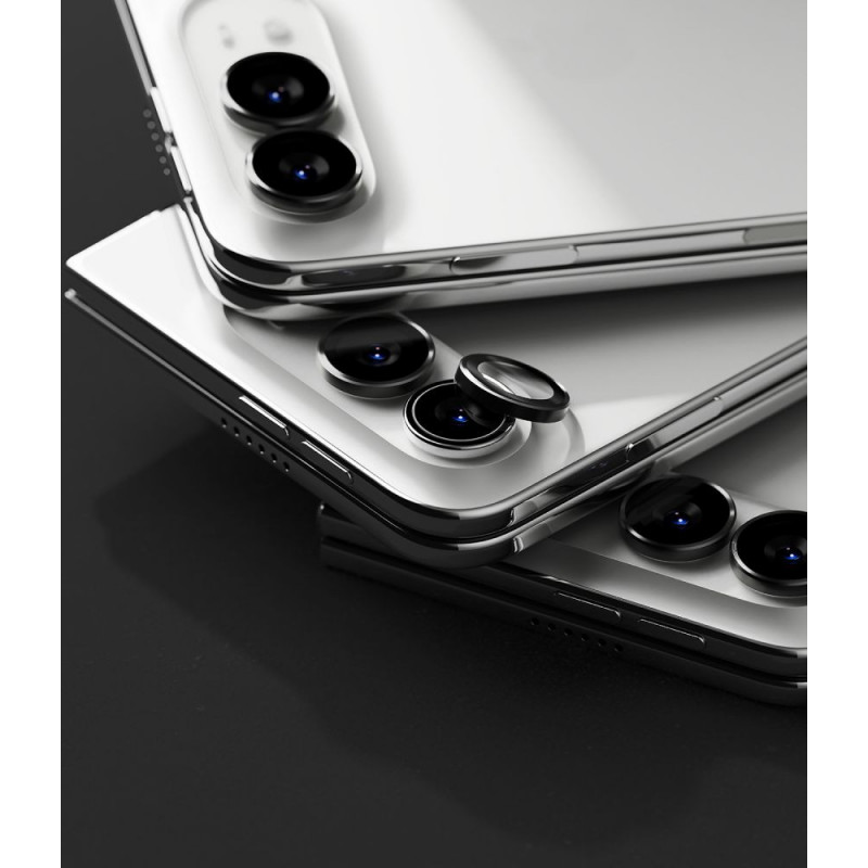 Ramka aparatu Ringke Camera Frame RGK12086 Ochrona obiektywu aparatu do Apple iPhone Duo (2 szt.), czarna