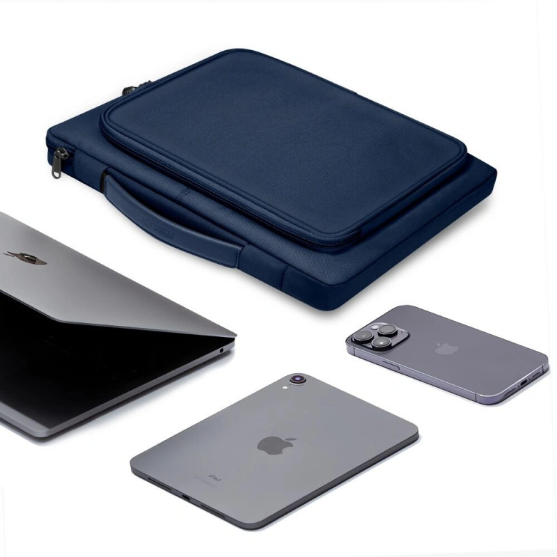 Torba na laptopa Tech-Protect Basic Bag 13-14", Navy Blue
