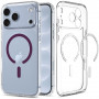 Etui Spigen Ultra Hybrid MagSafe do Apple iPhone 17 Pro / 18 Pro, przezroczysty/burgund