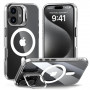 Etui Tech-Protect Magstand MagSafe do Apple iPhone 16, przezroczyste