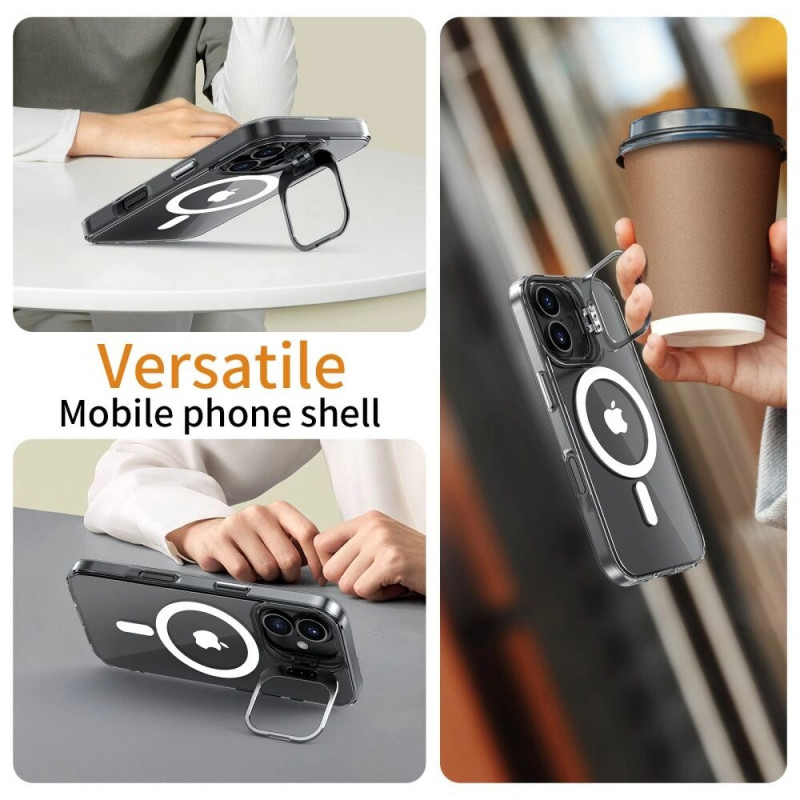 Etui Tech-Protect Magstand MagSafe do Apple iPhone 16, przezroczyste