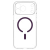Etui Spigen Ultra Hybrid MagSafe do Apple iPhone 17 Pro Max / 18 Pro Max, przezroczysty/burgund