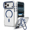 Etui Spigen Ultra Hybrid Optik S MagSafe do Apple iPhone 17 Pro / 18 Pro, Clear/Deep Blue