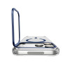 Etui Spigen Ultra Hybrid Optik S MagSafe do Apple iPhone 17 Pro / 18 Pro, Clear/Deep Blue