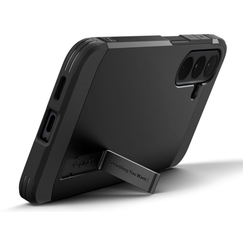 Etui Spigen Tough Armor Mag MagSafe do Samsung Galaxy S25 FE / S26 FE, czarny