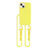 Etui MagSafe Tech-Protect Magnecklace ze smyczą do Apple iPhone 14, Canary Yellow