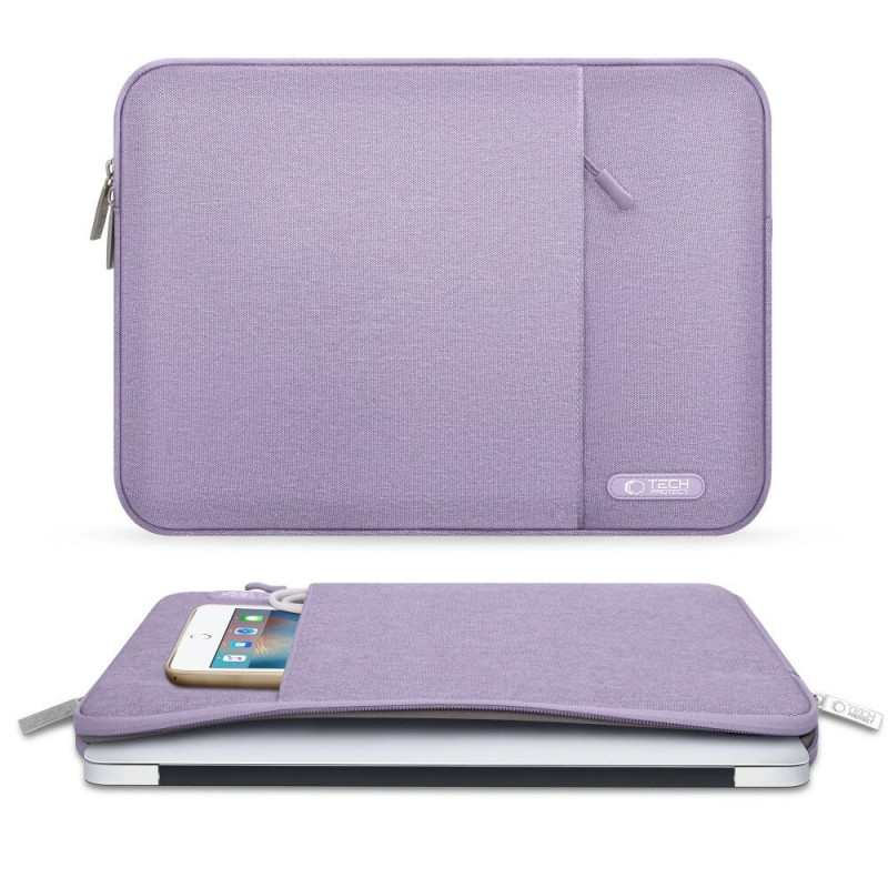 Etui na laptopa Tech-Protect Sleevy THP3329 13-14", lawendowe