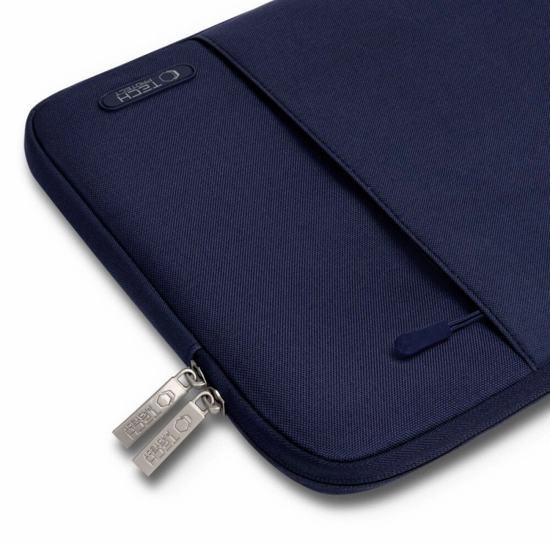 Etui na laptopa Tech-Protect Sleevy 13-14" w kolorze Navy Blue