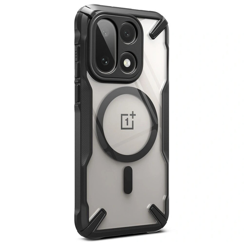 Etui Ringke Fusion-X Magnetic MagSafe do OnePlus 15, czarne