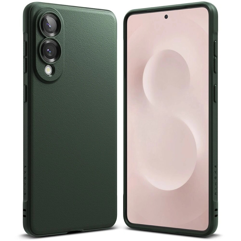 Etui Ringke Onyx do Samsung Galaxy S25 Edge, ciemnozielone