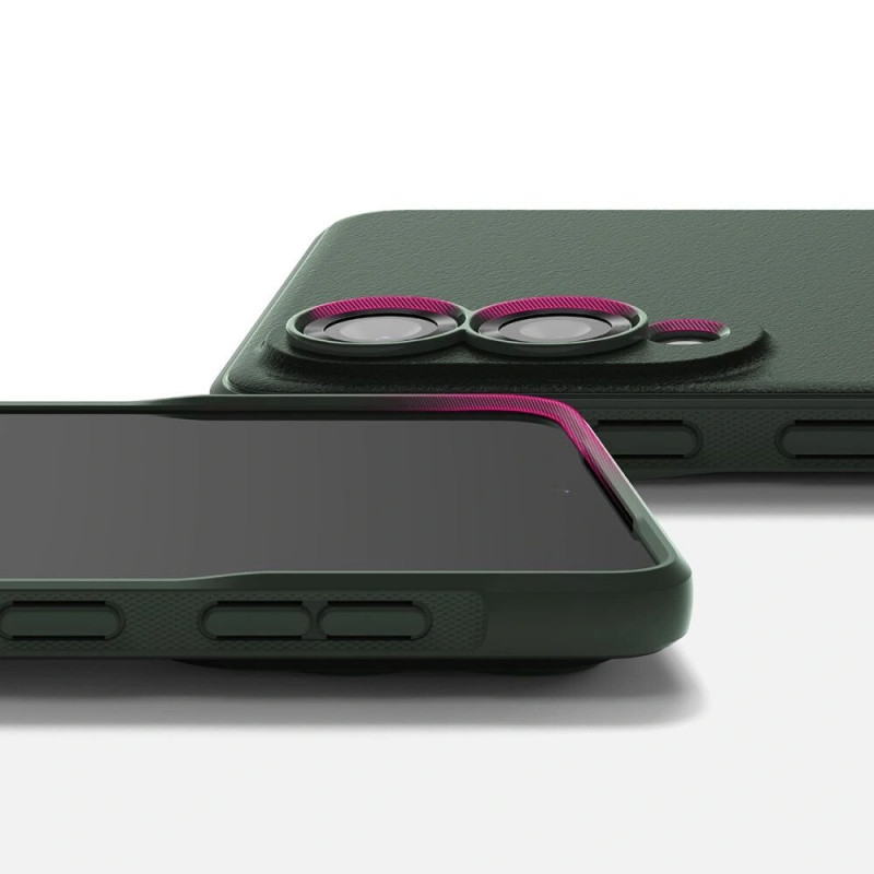 Etui Ringke Onyx do Samsung Galaxy S25 Edge, ciemnozielone
