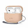 Tech-Protect etui silikonowe do Apple AirPods Pro 1/2, Caffe Latte