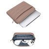 Etui Tech-Protect Puffy Laptop 13-14" z torebką na akcesoria, Walnut