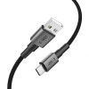 Tech-Protect Ultraboost DNA kabel USB-A / USB-C 15W/3A 100 cm, Iron Grey