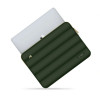 Etui na laptopa Tech-Protect Puffy 15-16" z torebką na akcesoria, Army Green