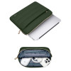 Etui na laptopa Tech-Protect Puffy 15-16" z torebką na akcesoria, Army Green