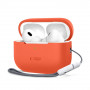 Tech-Protect Silikonowe etui na Apple AirPods Pro 1/2, Neon Orange