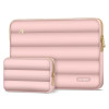 Etui na laptopa Tech-Protect Puffy 13-14" z torebką na akcesoria, Dusty Rose